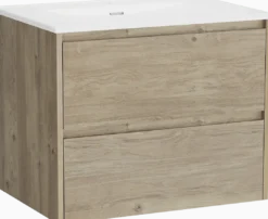 Storke Seda badkamermeubel met Kera wastafel, afvoerplug inbegrepen