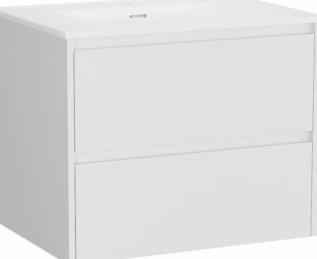 Storke Seda badkamermeubel met Kera wastafel, afvoerplug inbegrepen
