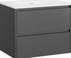 Storke Seda badkamermeubel met Kera wastafel, afvoerplug inbegrepen
