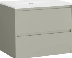 Storke Seda badkamermeubel met Kera wastafel, afvoerplug inbegrepen