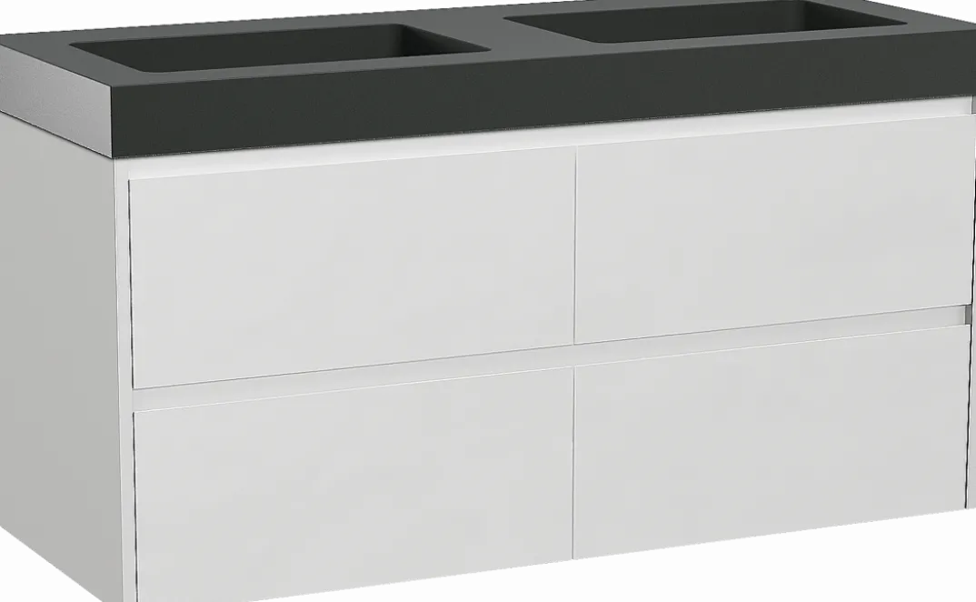 Storke Seda badkamermeubel met Scuro High wastafel