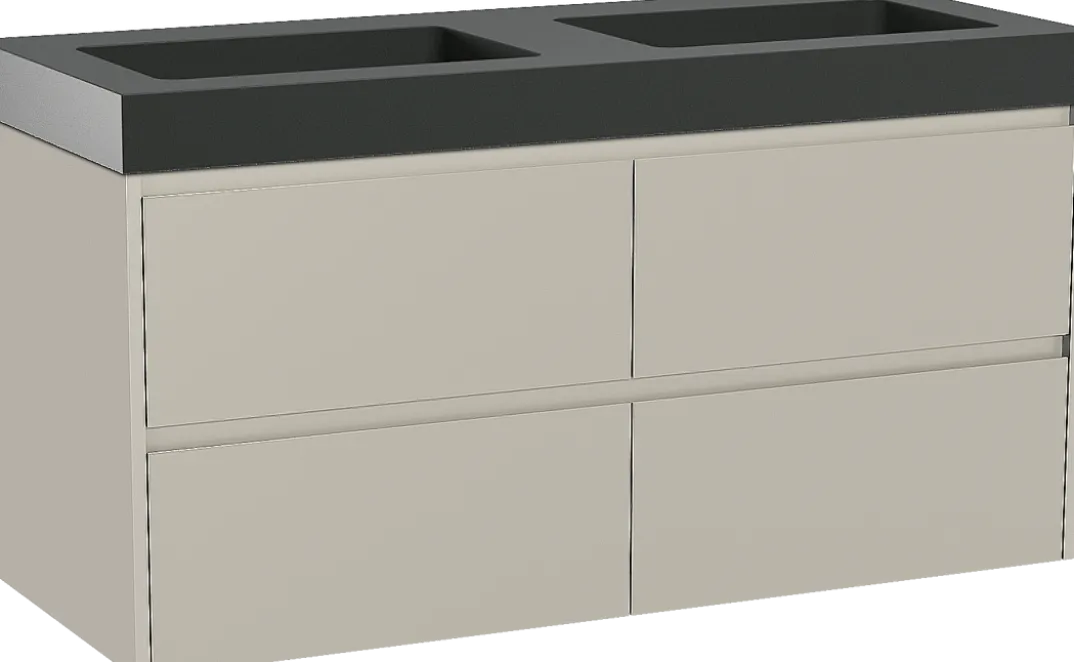 Storke Seda badkamermeubel met Scuro High wastafel