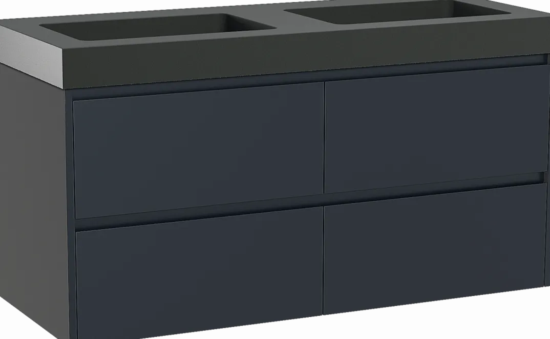 Storke Seda badkamermeubel met Scuro High wastafel