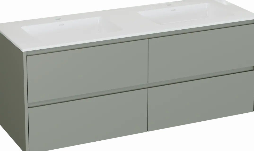 Storke Seda badkamermeubel met Bilia wastafel