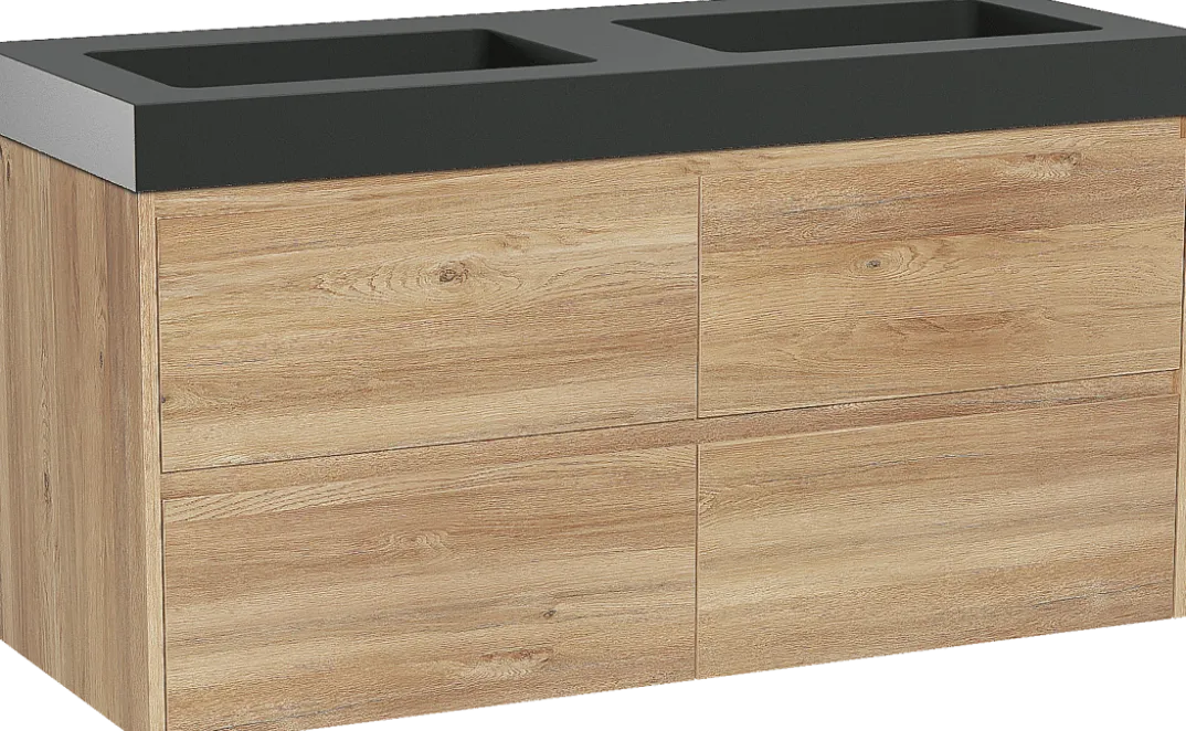 Storke Seda badkamermeubel met Scuro High wastafel