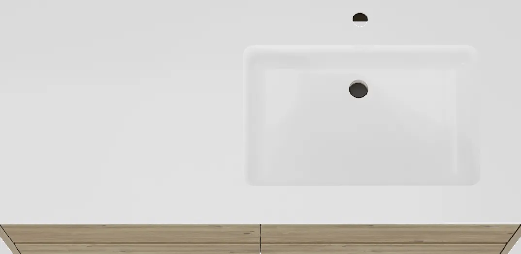 Storke Seda badkamermeubel met Bilia Wastafel