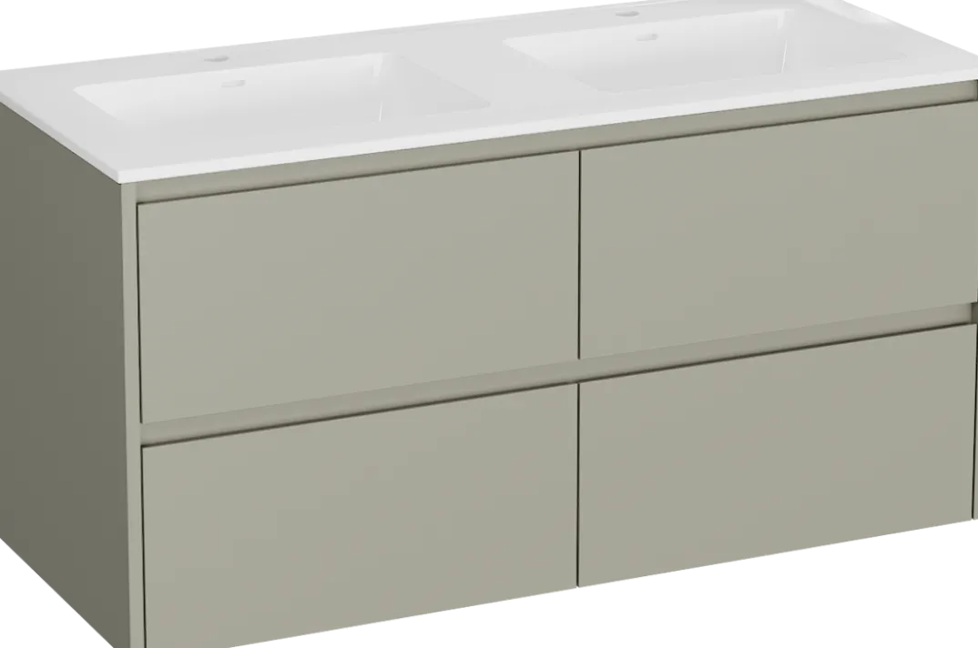 Storke Seda badkamermeubel met Bilia wastafel