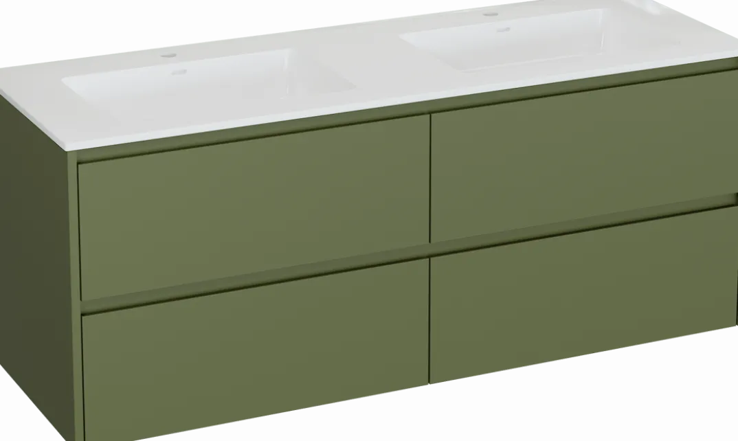 Storke Seda badkamermeubel met Bilia wastafel