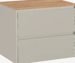 Storke Seda badkamermeubel met Panton wastafelblad voor waskom(men)