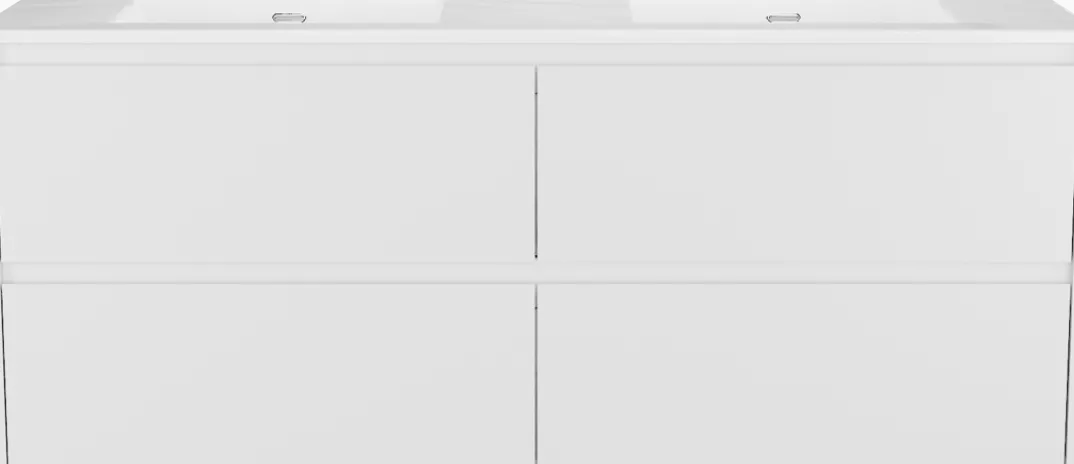 Storke Seda badkamermeubel met Kera wastafel, afvoerpluggen inbegrepen