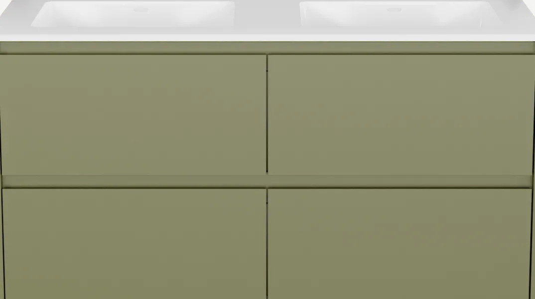 Storke Seda badkamermeubel met Bilia wastafel