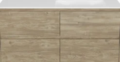 Storke Seda badkamermeubel met Bilia Wastafel