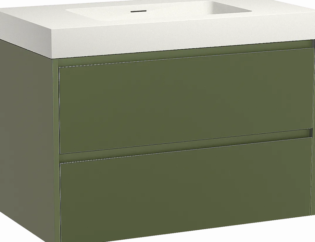 Storke Seda badkamermeubel met Mata High wastafel