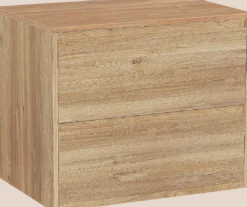 Storke Seda badkamermeubel met Panton wastafelblad voor waskom(men)
