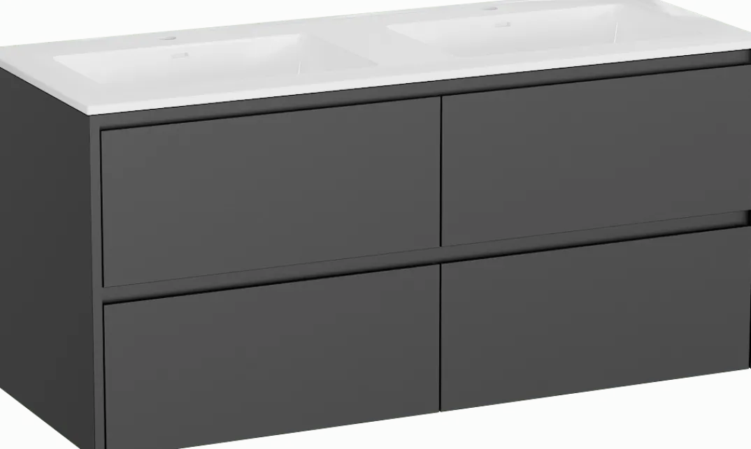 Storke Seda badkamermeubel met Bilia wastafel