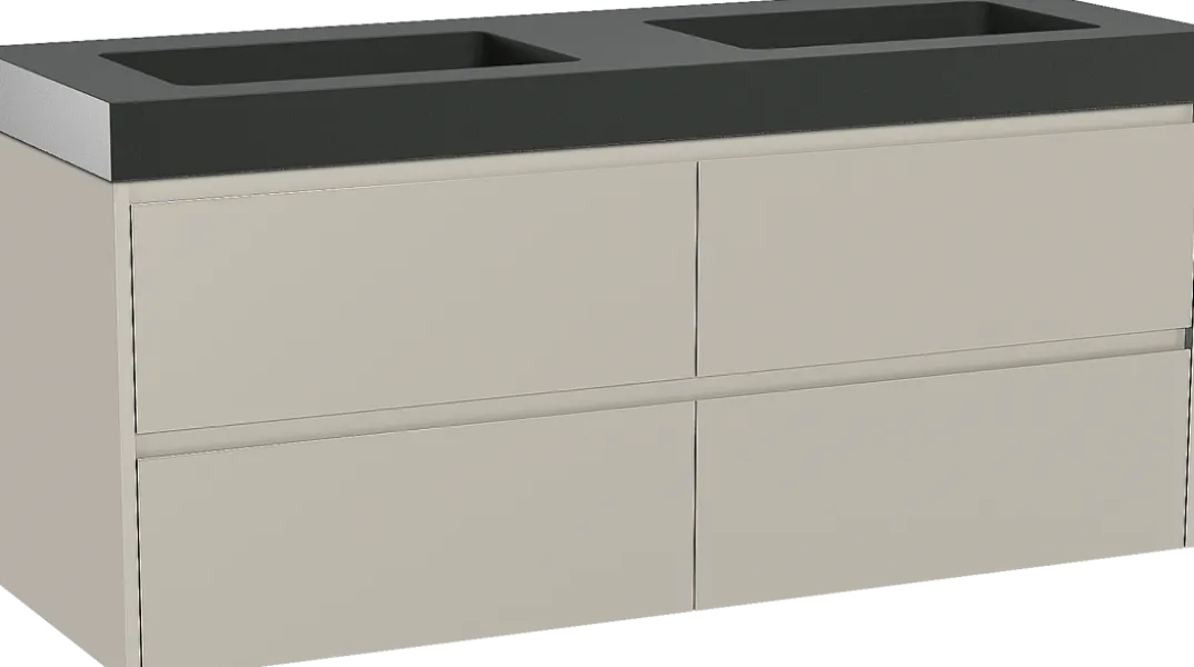 Storke Seda badkamermeubel met Scuro High wastafel