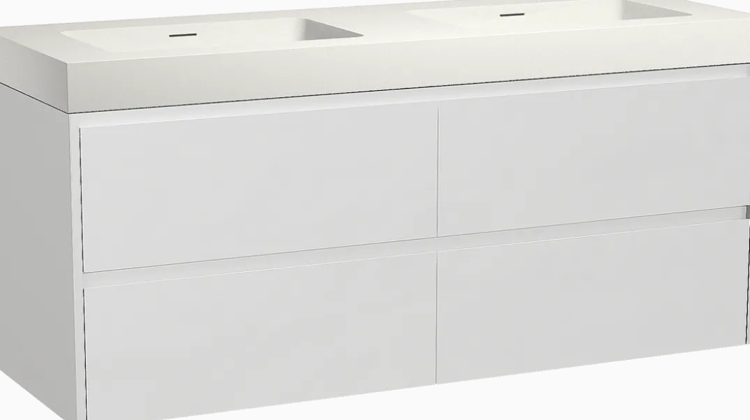 Storke Seda badkamermeubel met Mata High wastafel