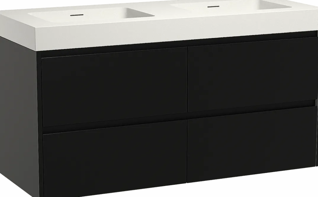 Storke Seda badkamermeubel met Mata High wastafel