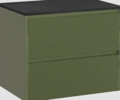 Storke Seda badkamermeubel met Panton wastafelblad voor waskom(men)