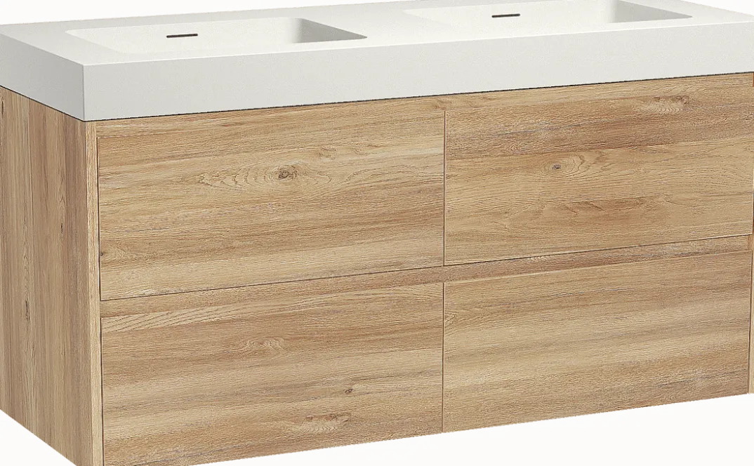 Storke Seda badkamermeubel met Mata High wastafel
