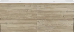 Storke Seda badkamermeubel met Kera wastafel, afvoerpluggen inbegrepen