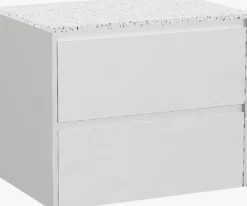 Storke Seda badkamermeubel met Tavola wastafelblad voor waskom(men)