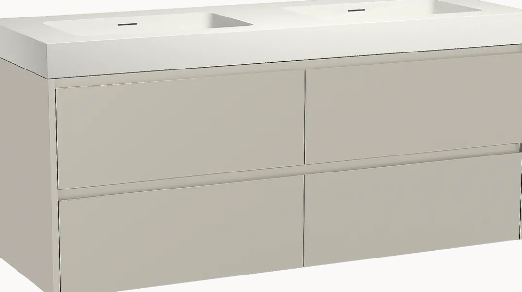 Storke Seda badkamermeubel met Mata High wastafel