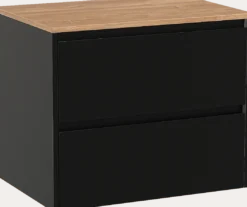 Storke Seda badkamermeubel met Panton wastafelblad voor waskom(men)