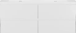 Storke Seda badkamermeubel met Kera wastafel, afvoerpluggen inbegrepen