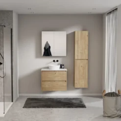 Storke Seda badkamermeubel met Tavola wastafelblad voor waskom(men)