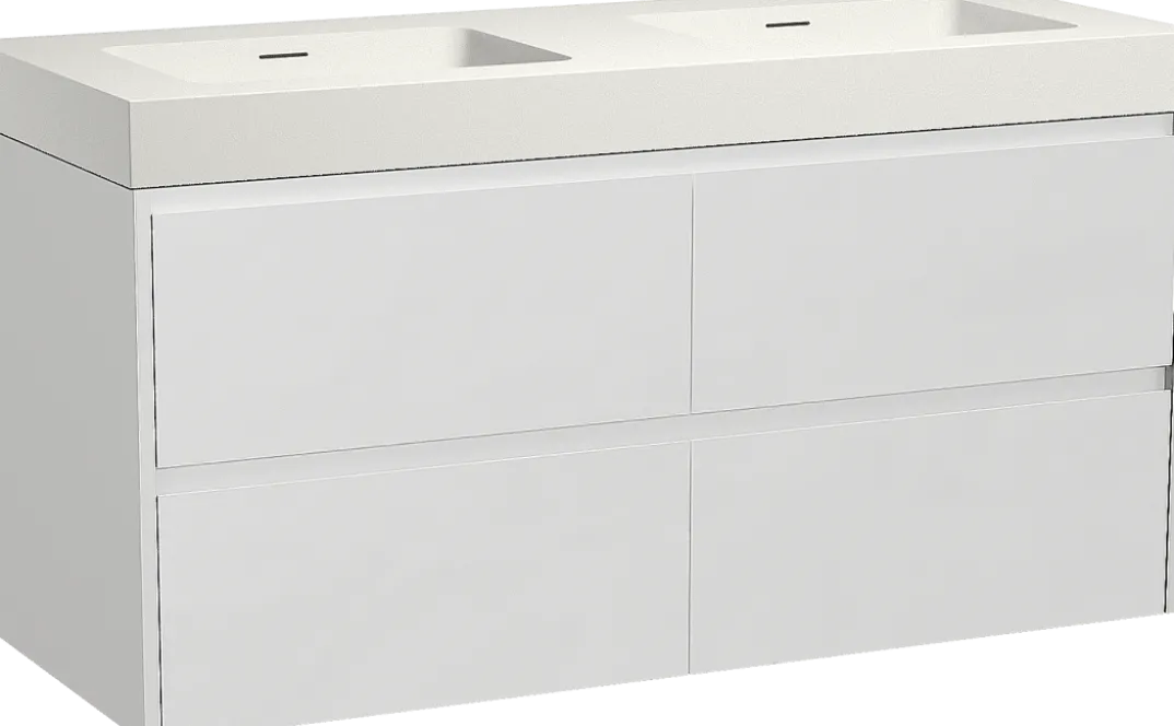 Storke Seda badkamermeubel met Mata High wastafel