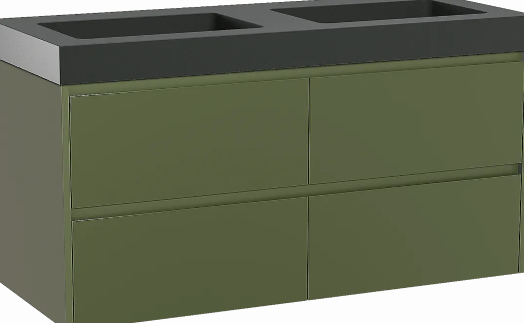 Storke Seda badkamermeubel met Scuro High wastafel