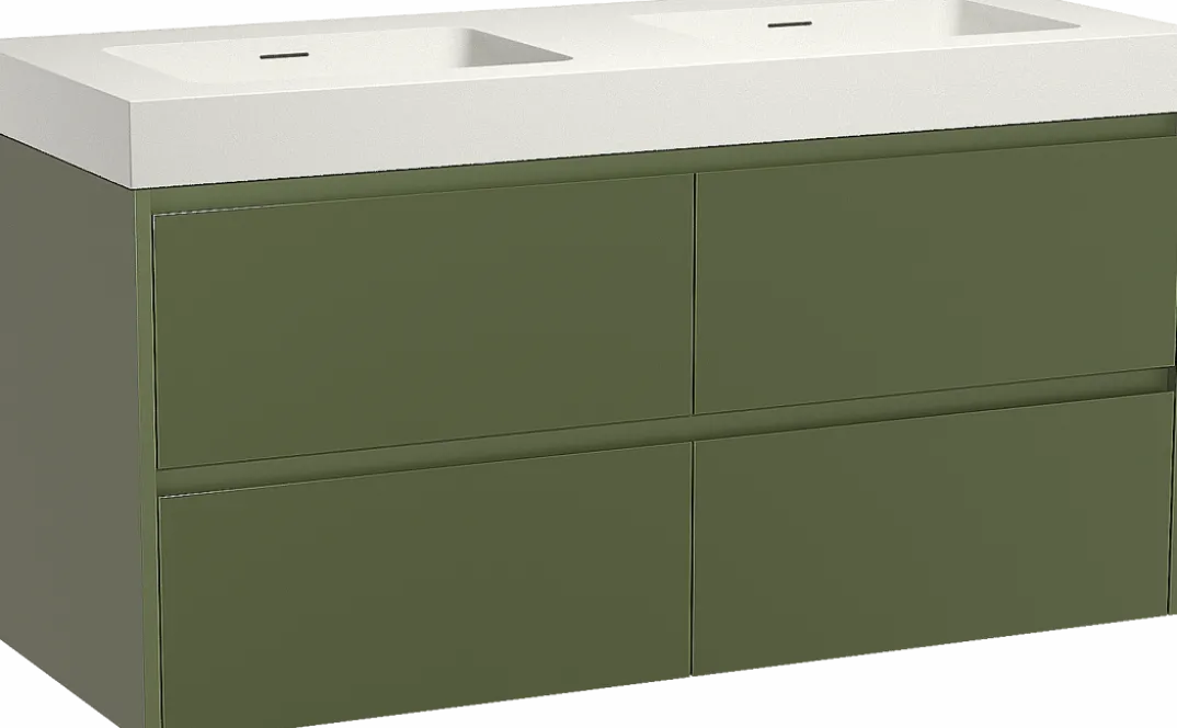 Storke Seda badkamermeubel met Mata High wastafel