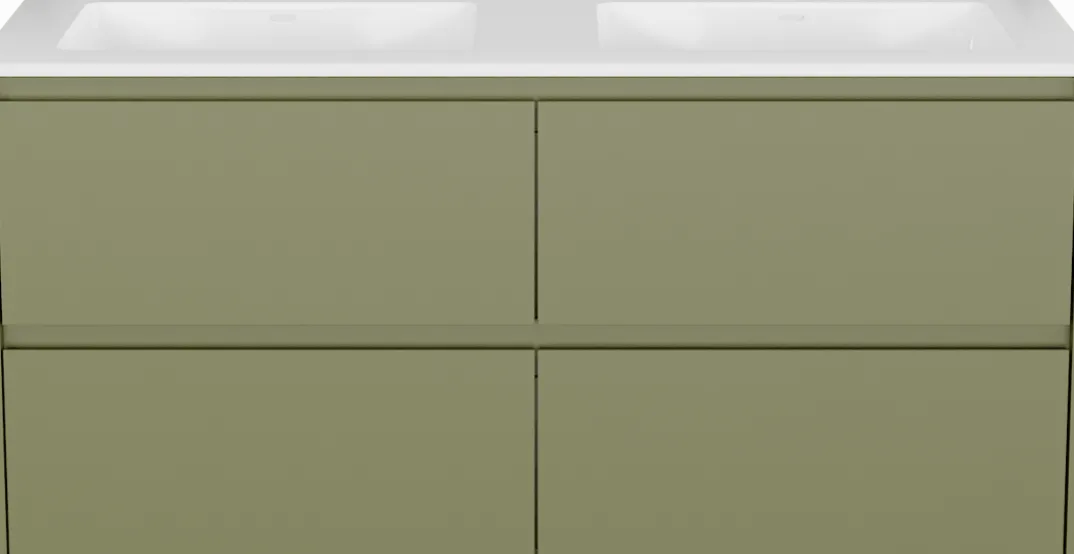 Storke Seda badkamermeubel met Bilia wastafel
