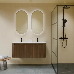 Storke Soft badkamermeubel met Kera Soft wastafel