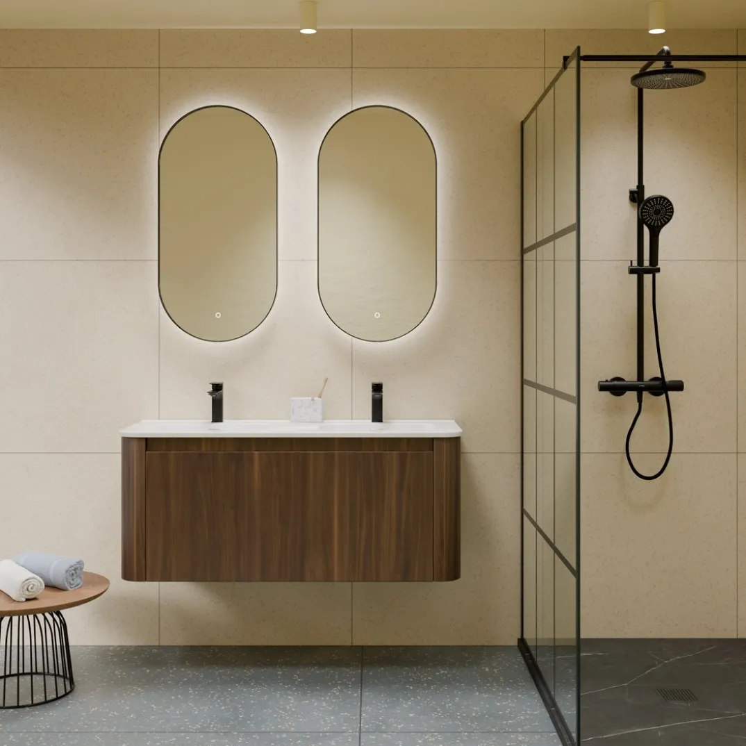 Storke Soft badkamermeubel met Kera Soft wastafel