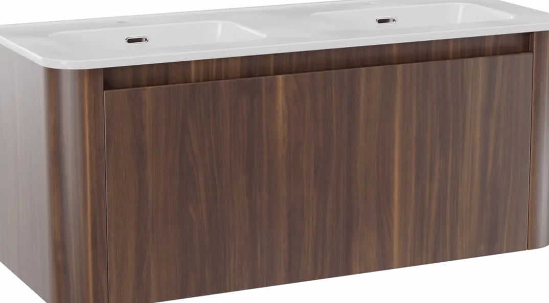Storke Soft badkamermeubel met Kera Soft wastafel
