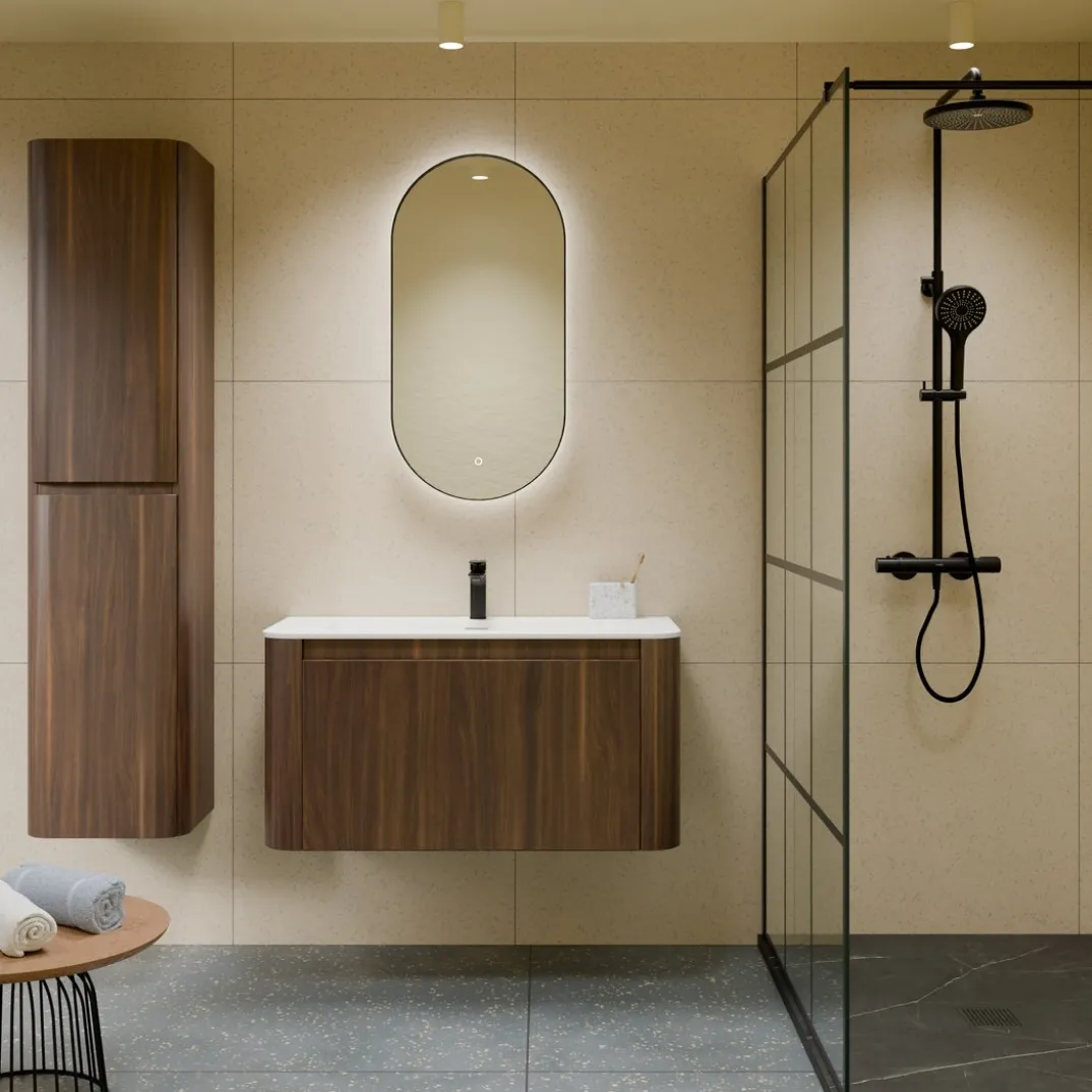 Storke Soft badkamermeubel met Mata Soft wastafel