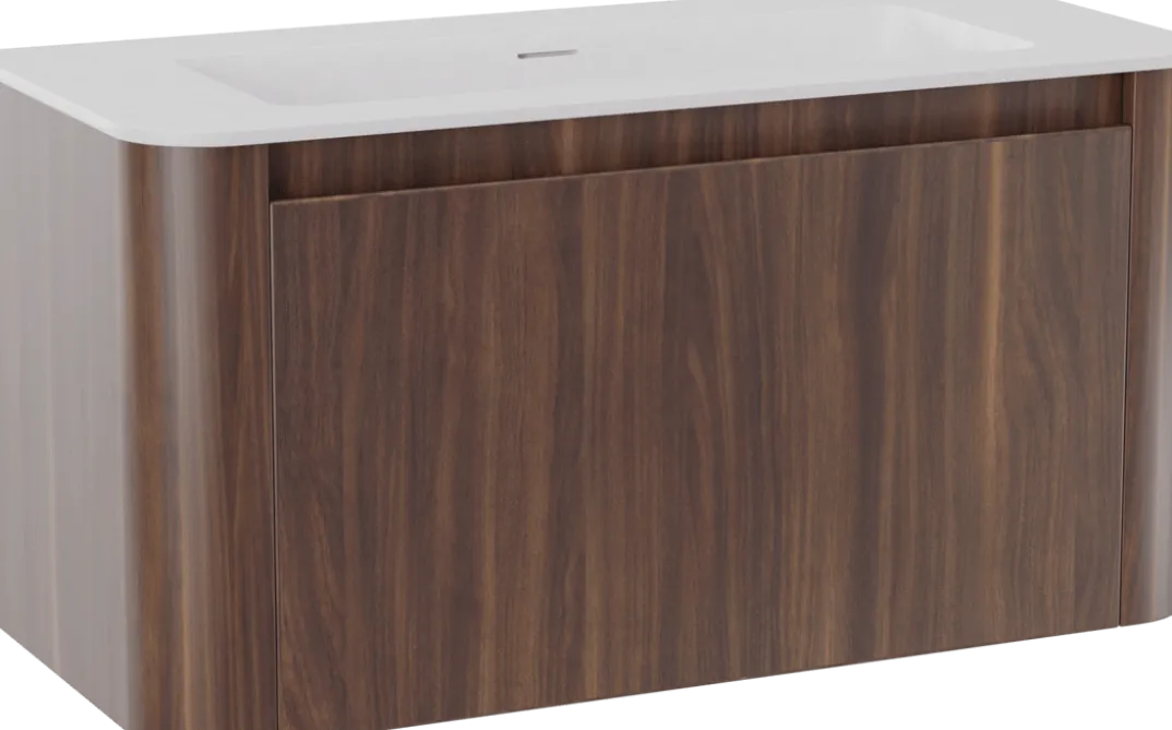 Storke Soft badkamermeubel met Mata Soft wastafel