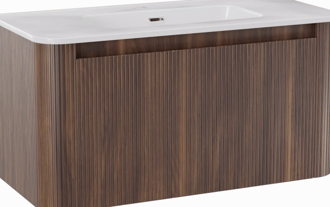 Storke Soft badkamermeubel met Kera Soft wastafel