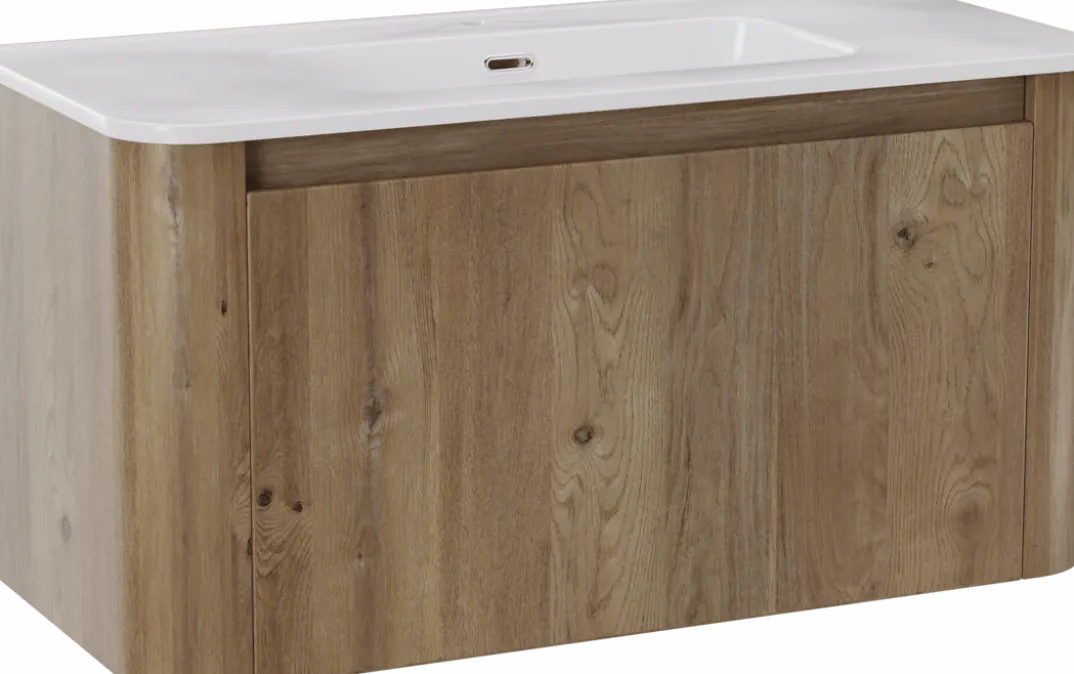 Storke Soft badkamermeubel met Kera Soft wastafel