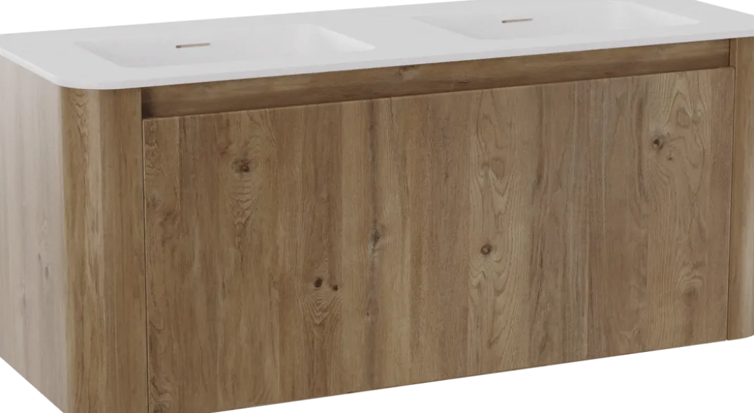 Storke Soft badkamermeubel met Mata Soft wastafel