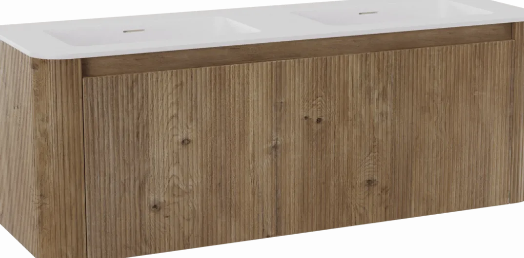Storke Soft badkamermeubel met Mata Soft wastafel