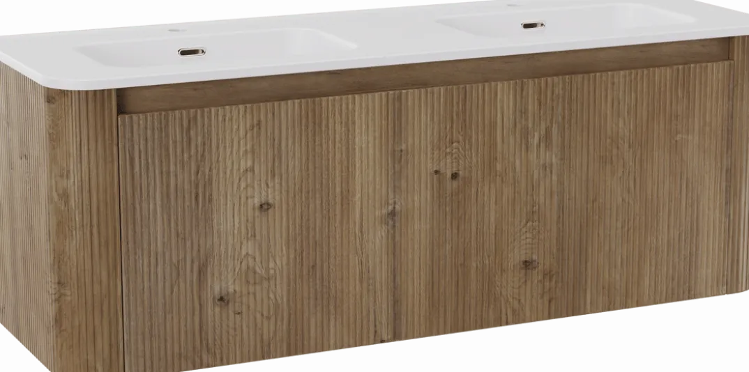 Storke Soft badkamermeubel met Kera Soft wastafel