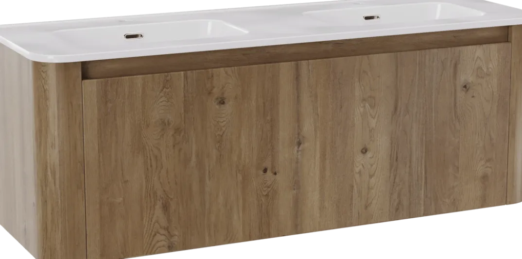 Storke Soft badkamermeubel met Kera Soft wastafel