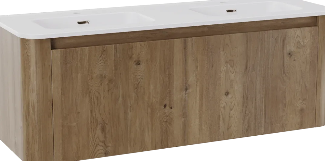 Storke Soft badkamermeubel met Kera Soft wastafel