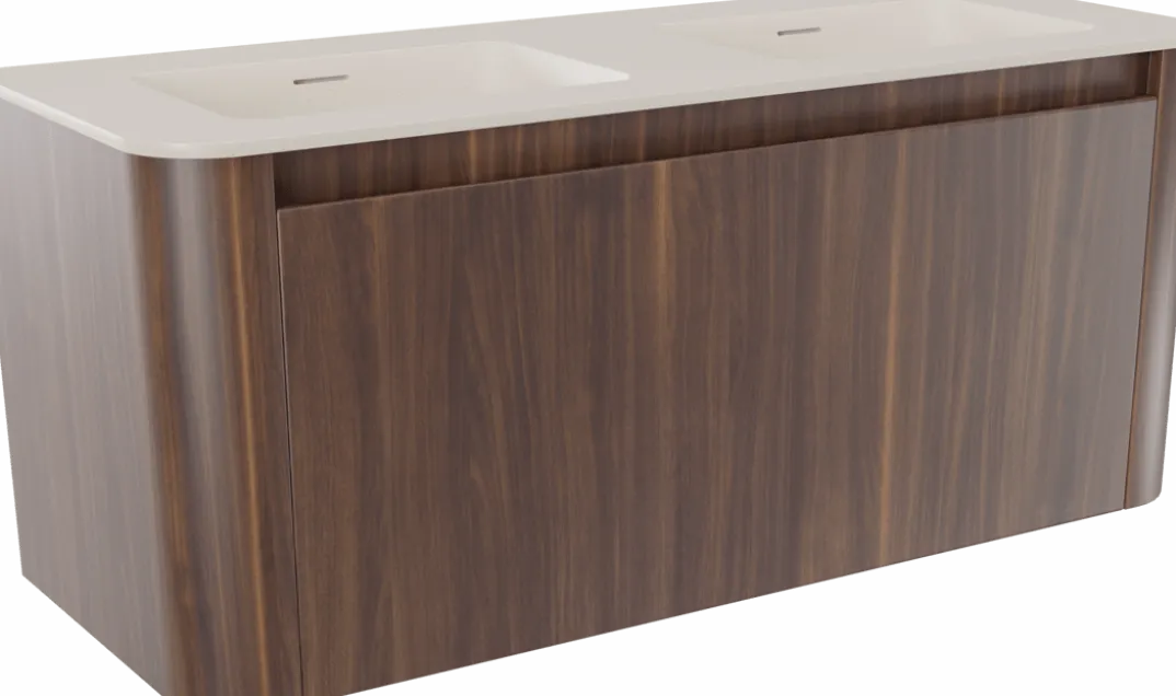 Storke Soft badkamermeubel met Mata Soft wastafel