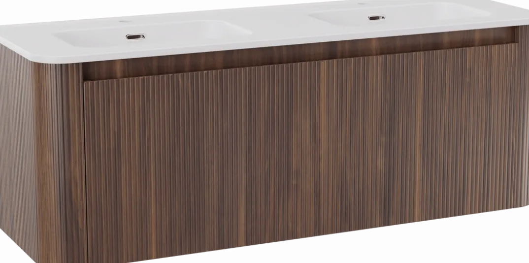 Storke Soft badkamermeubel met Kera Soft wastafel