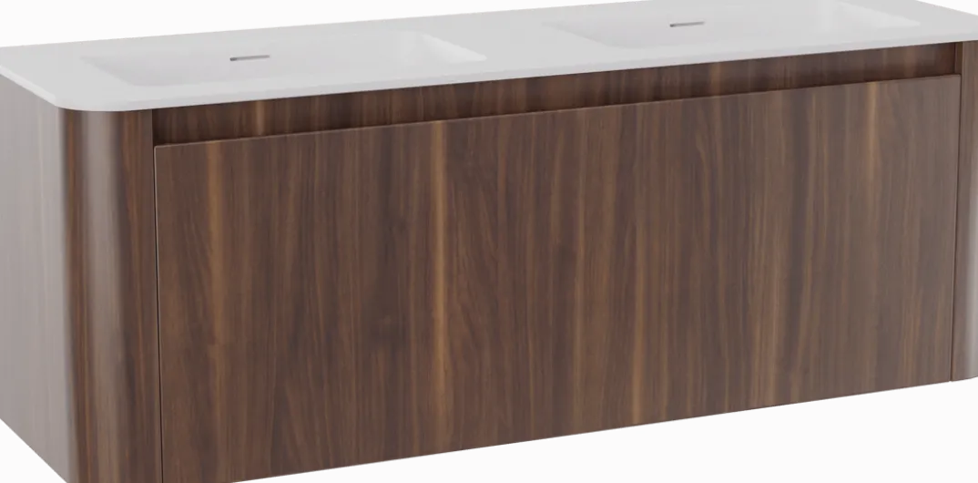 Storke Soft badkamermeubel met Mata Soft wastafel