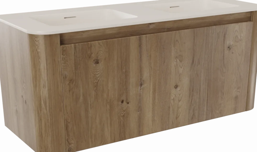 Storke Soft badkamermeubel met Mata Soft wastafel